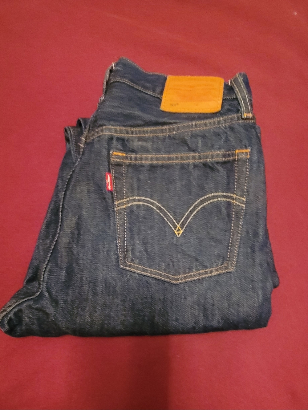 Classic Dark Blue Levis Denim Jeans